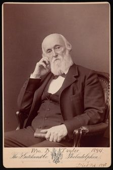 Portrait of William Bower Taylor (1821-1895), 1894. Creator: Frederick Gutekunst