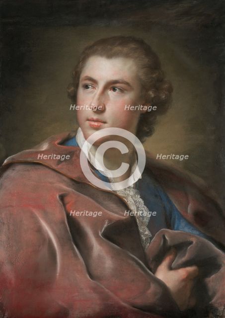 Portrait of William Burton Conyngham, about 1754-1755. Creator: Anton Raphael Mengs.