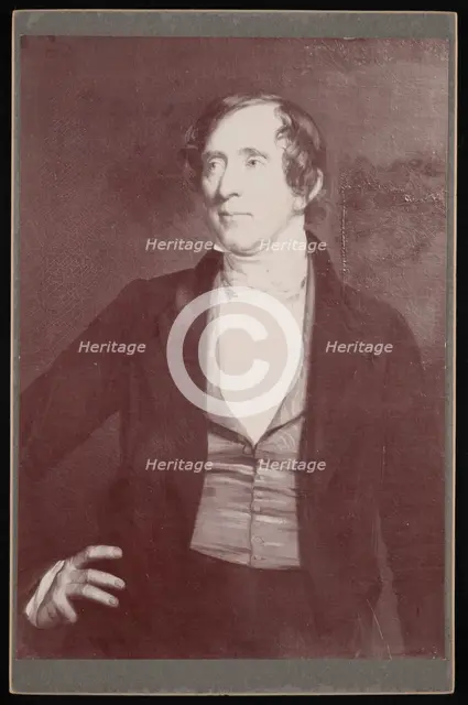 Portrait of William Campbell Preston (1794-1860), 1842 (photographed 1900s). Creator: George Peter Alexander Healy.