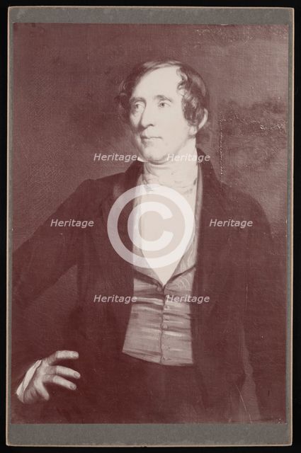 Portrait of William Campbell Preston (1794-1860), 1842 (photographed 1900s). Creator: George Peter Alexander Healy.