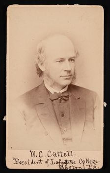 Portrait of William Cassady Cattell (1827-1898), 1876. Creator: Frederick Gutekunst