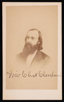 Portrait of William Charles Cleveland, Before 1873. Creator: Purdy & Frear