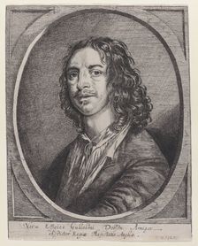 Portrait of William Dobson, 1645-49 (?). Creator: Josias English