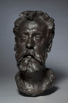 Portrait of William E. Henley, 1882. Creator: Auguste Rodin (French, 1840-1917)