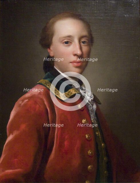 Portrait of William Fermor (1737-1806), 1757. Artist: Mengs, Anton Raphael (1728-1779)