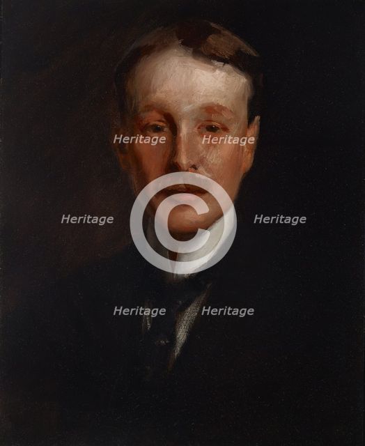 Portrait of William Francklyn Paris, c1890s. Creator: William Merritt Chase.
