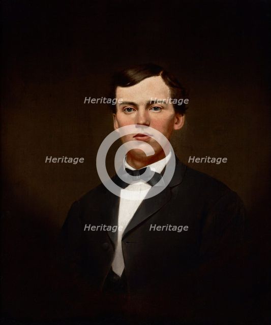 Portrait of William Gurley Munson, 1868. Creator: William Merritt Chase.