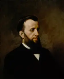 Portrait of William H. Brearley, 1884. Creator: Lewis Thomas Ives