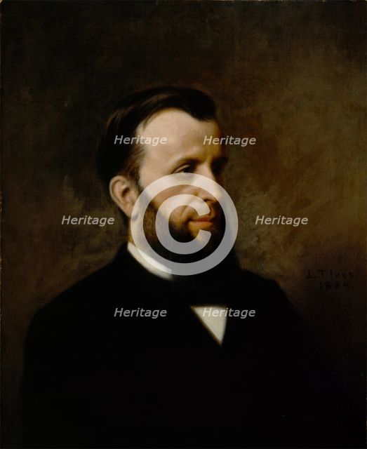 Portrait of William H. Brearley, 1884. Creator: Lewis Thomas Ives.