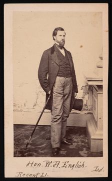 Portrait of William Hayden English (1822-1896), Before 1896. Creator: Edward Anthony