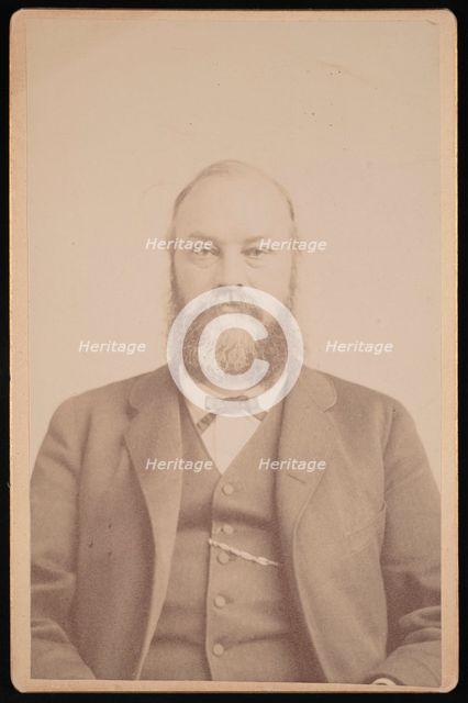 Portrait of William Henry Brewer (1828-1910), Before 1885. Creator: Unknown.