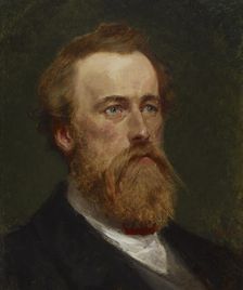 Portrait of William Henry Rinehart, 1865. Creator: Francis Blackwell Mayer