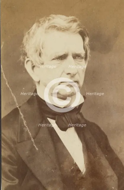 Portrait of William Henry Seward, about 1860-1872. Creator: Unknown.