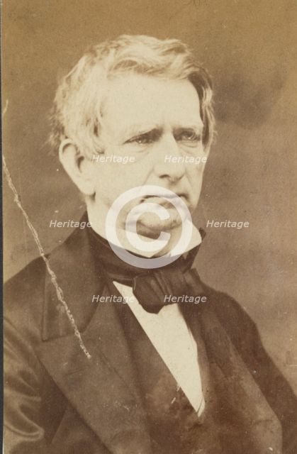Portrait of William Henry Seward, about 1860-1872. Creator: Unknown.