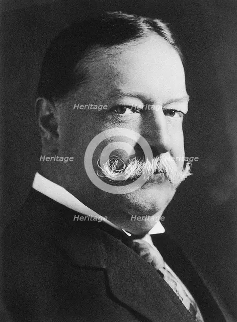 Portrait of William Howard Taft (1857-1930). Creator: Anonymous.