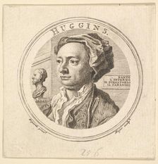 Portrait of William Huggins, translator of Ariosto, 1760. Creator: Thomas Major