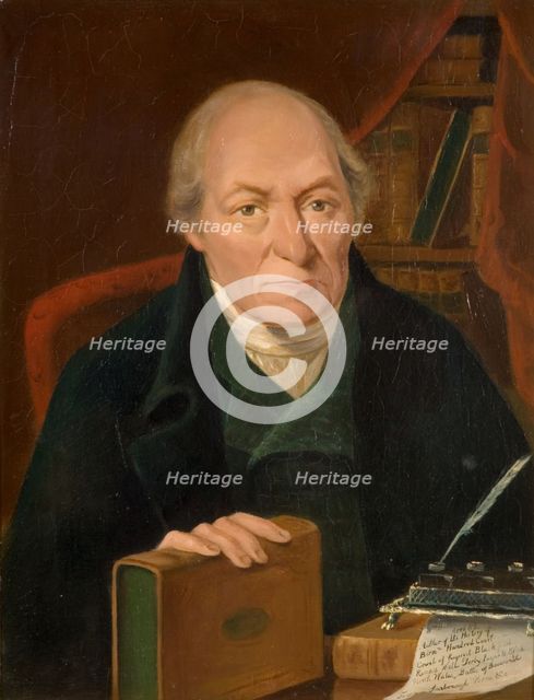 Portrait of William Hutton (1723-1816), 1890.  Creator: Unknown.