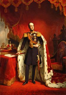 Portrait of William II of Orange, King of the Netherlands, 1849. Creator: Nicolaas Pieneman