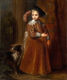 Portrait of William II, Prince of Orange-Nassau (1625-1650), 1632. Creator: Dyck, Sir Anthony van (1599-1641)