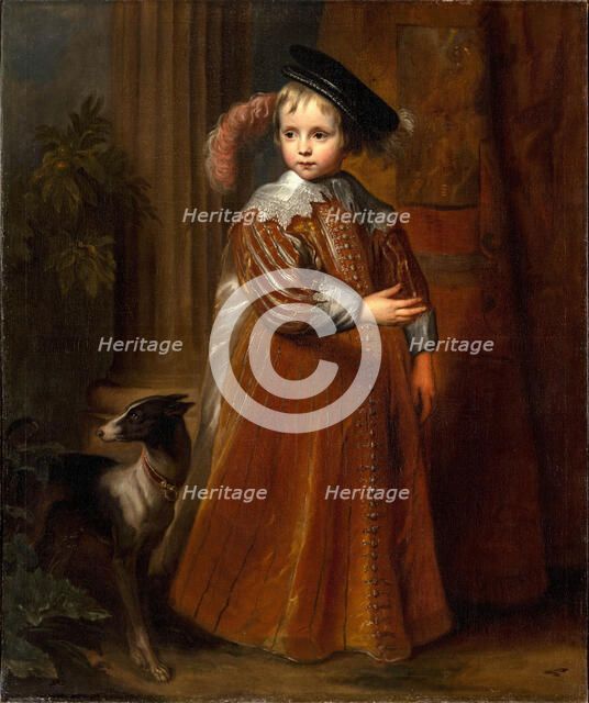 Portrait of William II, Prince of Orange-Nassau (1625-1650), 1632. Creator: Dyck, Sir Anthony van (1599-1641).