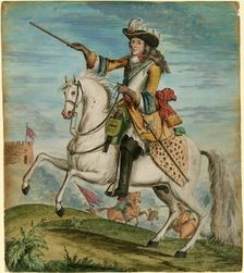 Portrait of William III of England (1650-1702), ca 1690. Artist: Anonymous