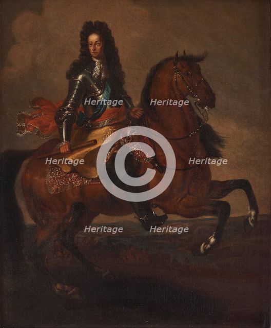 Portrait of William III of Orange (1650-1702). Creator: Maas, Dirck (1658-1717).