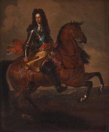 Portrait of William III of Orange (1650-1702). Creator: Maas, Dirck (1658-1717)