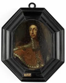 Portrait of William III, Prince of Orange and King of England after 1689, c.1695. Creator: Anon