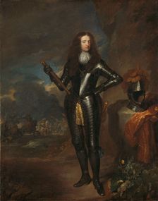 Portrait of William III, Prince of Orange and Stadholder, c.1680-c.1684. Creator: Gaspar Netscher