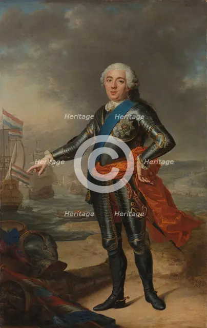 Portrait of William IV, 1751. Creator: Jacques-Andre-Joseph Aved.