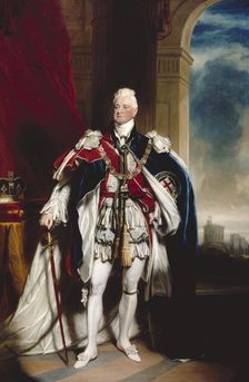 Portrait of William IV, 1835. Creator: Sir Martin Archer Shee