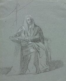 Portrait of William Murray, Earl of Mansfield (1705-1793), c. 1783. Creator: John Singleton Copley (American, 1738-1815)