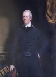 Portrait of William Pitt the Younger, British politician and Prime Minister, 1805. Artist: John Hoppner