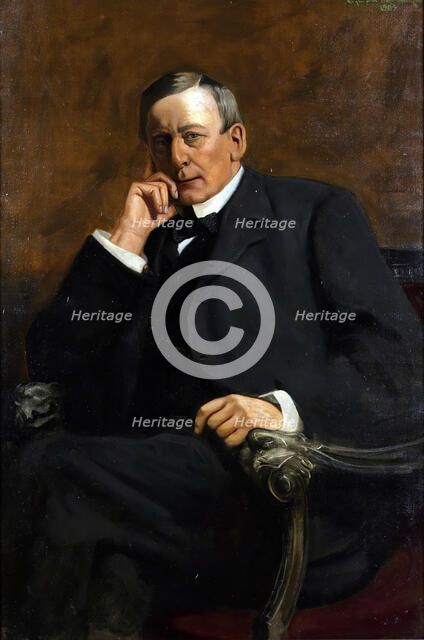 Portrait of William Rolleston, 1903. Creator: Raymond McIntyre.