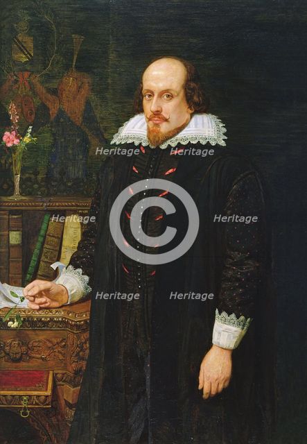 Portrait of William Shakespeare (1564-1616), 1849. Artist: Brown, Ford Madox (1821-1893)