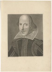 Portrait of William Shakespeare (1564-1616), ca 1625