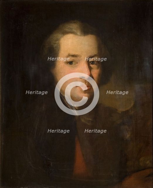 Portrait of William Shenstone (1714-1763), 1765. Creator: Edward Alcock.