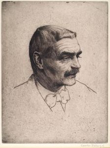 Portrait of William Strang. Creator: Charles Holroyd