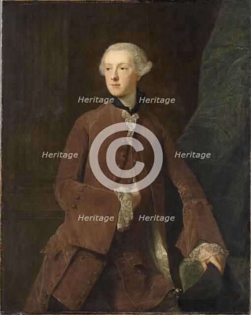 Portrait of William Sutherland, 18th Earl of Sutherland (1735-1766), 2nd Quarter of 18th cen. Creator: Ramsay, Allan (1713-1784).