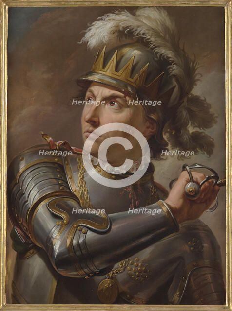 Portrait of Wladyslaw III of Poland (1424-1444), 1768-1771. Creator: Bacciarelli, Marcello (1731-1818).