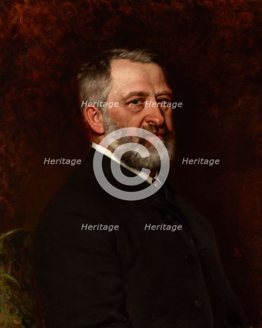 Portrait of Wladyslaw Luszczkiewicz, c1887. Creator: Alfred Izydor Romer.