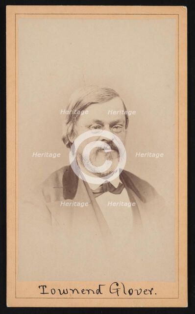 Portrait of Townend Glover (1813-1883), 1873. Creator: Ulke Bros.