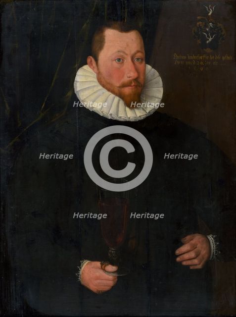 Portrait of Tobiás Hundertstorfter, 1590. Creator: Unknown.