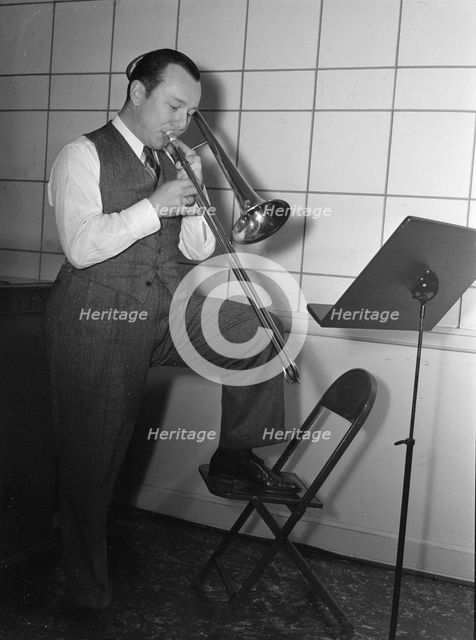 Portrait of Toby Tyler, Washington, D.C., ca. Dec. 1941. Creator: William Paul Gottlieb.