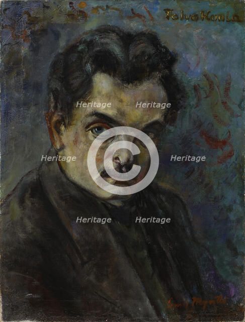 Portrait of Toivo Kuula, c1910s. Creator: Eemu Myntti.