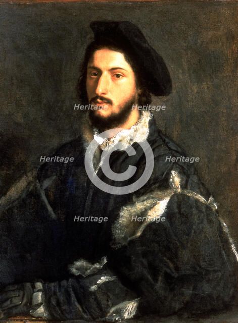 Portrait of Tommaso Hosti' by Titian.