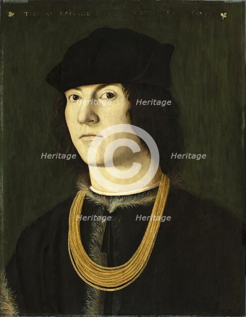 Portrait of Tommaso Raimondi, 1500. Creator: Amico Aspertini.
