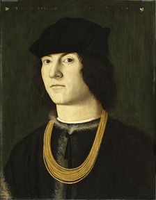 Portrait of Tommaso Raimondi, 1500. Creator: Amico Aspertini