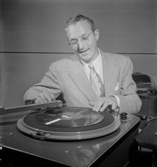 Portrait of Tommy Dorsey, WMCA, New York, N.Y., ca. Oct. 1947. Creator: William Paul Gottlieb
