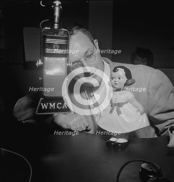 Portrait of Tommy Dorsey, WMCA, New York, N.Y., ca. Oct. 1947. Creator: William Paul Gottlieb.